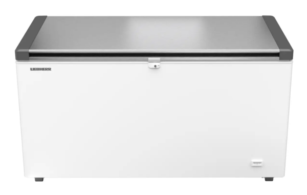 EFL 4656 Liebherr 404L Flip Lid Chest Freezer, stainless steel lid - Image 3