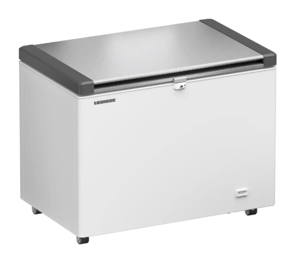 EFL 3056 Liebherr 266L Flip Lid Chest Freezer, stainless steel lid - Image 3