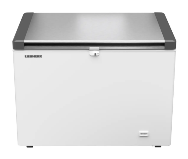 EFL 3056 Liebherr 266L Flip Lid Chest Freezer, stainless steel lid - Image 2