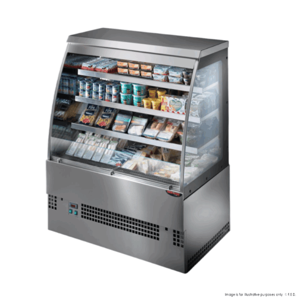 TDEVO-150S F.E.D Tecnodom EVO Grab'n Go Self-Serve Curve Display - Image 4