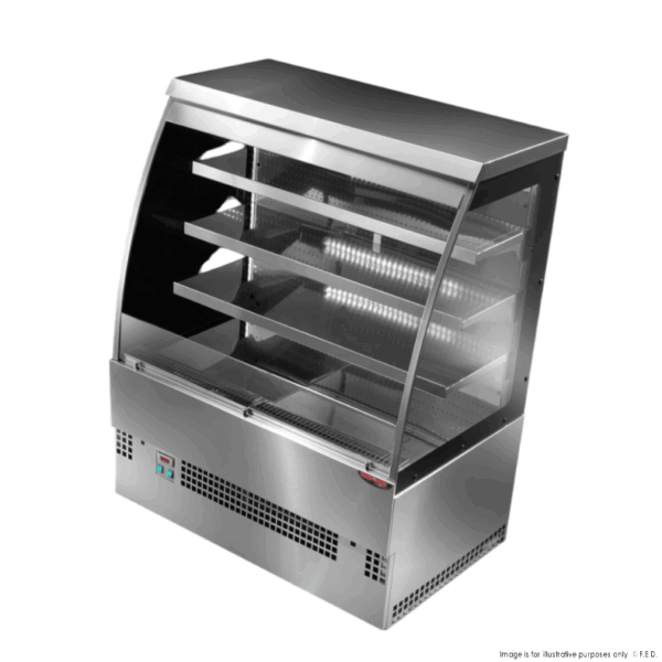 TDEVO-150S F.E.D Tecnodom EVO Grab'n Go Self-Serve Curve Display - Image 3