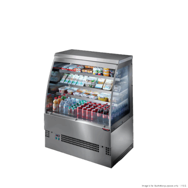 TDEVO-150S F.E.D Tecnodom EVO Grab'n Go Self-Serve Curve Display - Image 2