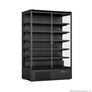 DC-125B F.E.D Thermaster Supermarket Panorama 2 Door Chiller Display