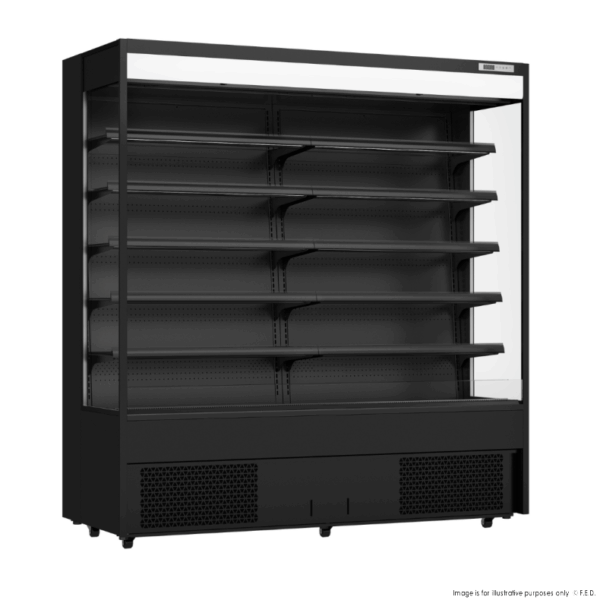 OC-1830B F.E.D Thermaster Supermarket Open Beverage Display