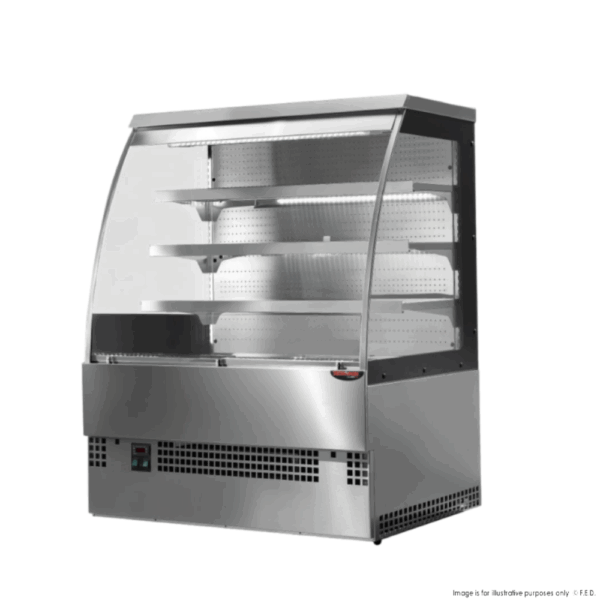 TDEVO-150S F.E.D Tecnodom EVO Grab'n Go Self-Serve Curve Display