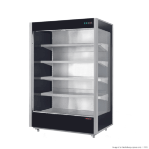 TDST90-CA-125BD F.E.D Tecnodom Stromboli Supermarket Remote Display w/ Door