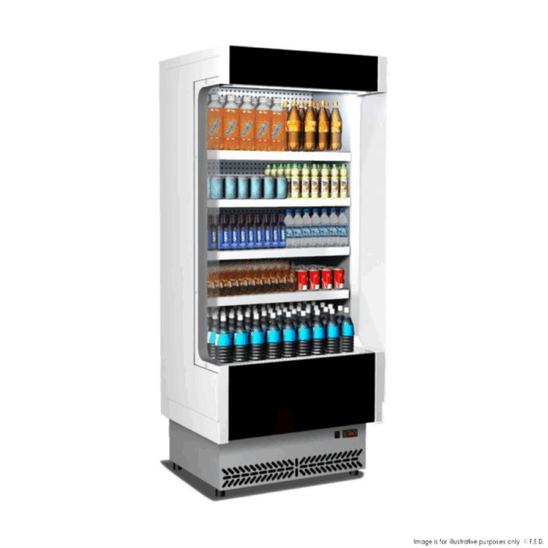 TDVC60-CA-100 F.E.D Tecnodom Open Chiller with 4 Shelves