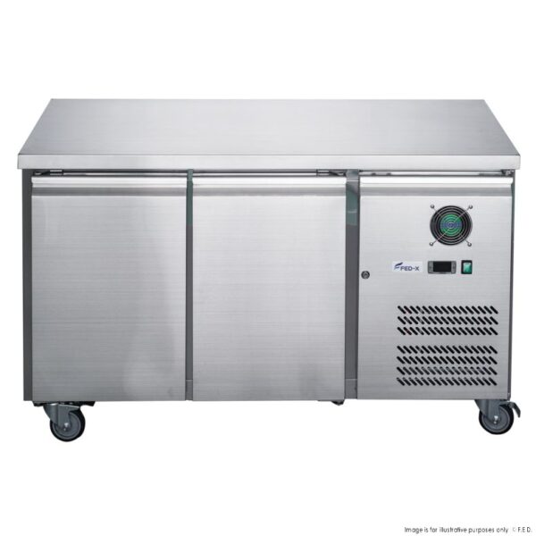 XUB6C13S2V F.E.D FED-X S/S Two Door Bench Fridge