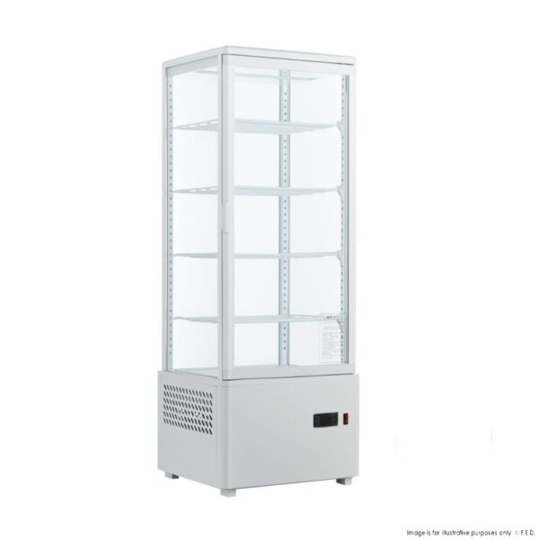 TCBD108L F.E.D Four Sided Countertop Display Fridge