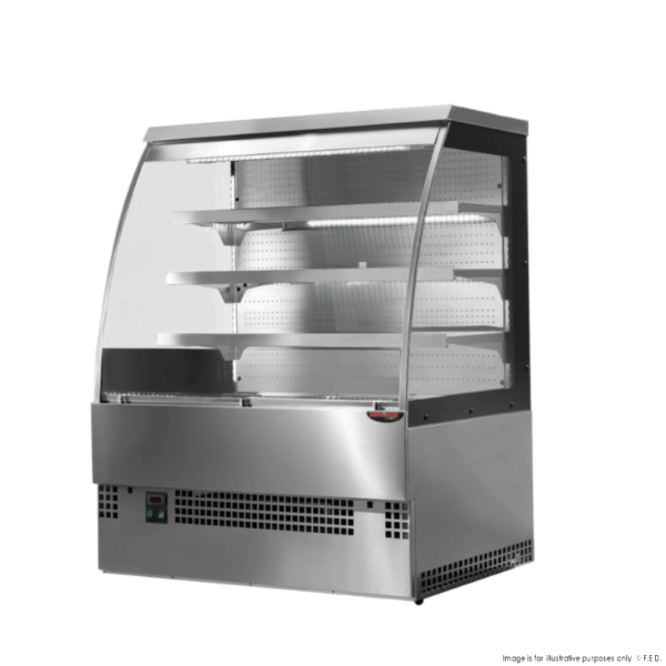 TDEVO-090S Tecnodom EVO Grab'n Go Self-Serve Curve Display