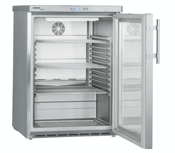 FKUv 1663 Liebherr 141L Single Glass door Food Service Table Height Refrigerator - Image 4