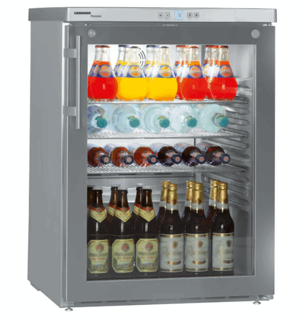 FKUv 1663 Liebherr 141L Single Glass door Food Service Table Height Refrigerator - Image 2