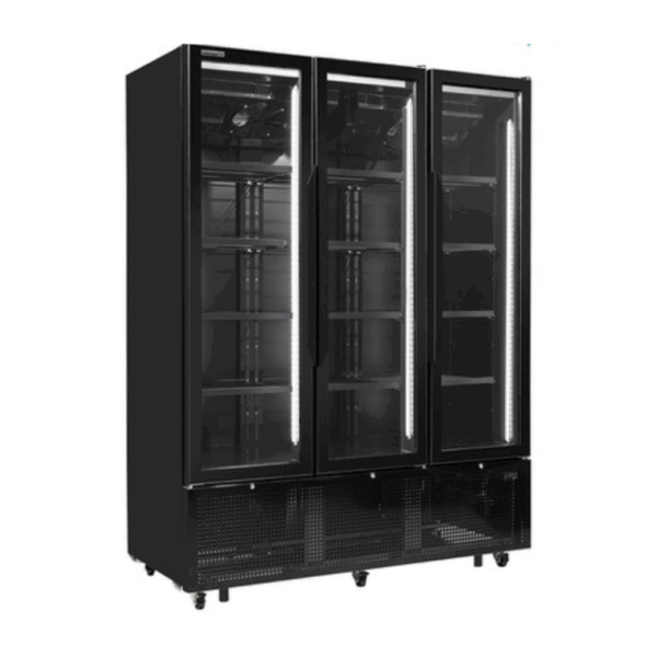 BV1600 W VS Panasonic Triple Door Vertical Display Chiller