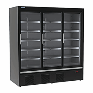H2TLDS-19 Hussmann Self-Contained Multideck 3 Door Display Freezer