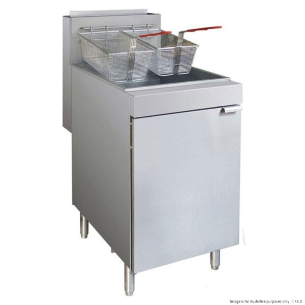 RC300E Superfast Natural NAT AND LPG Gas Tube Fryer