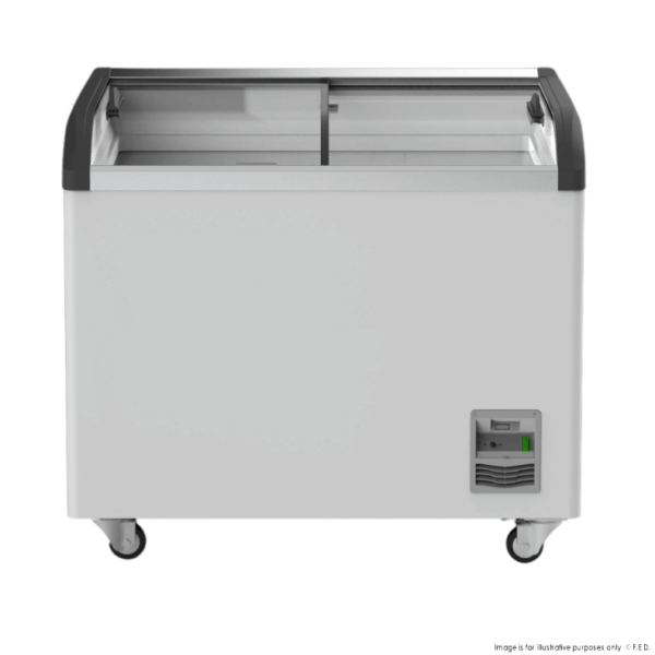 SD-306K Thermaster Heavy Duty Supermarket Glass Sliding Lid Freezer