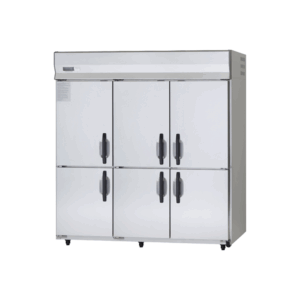 SRF-1881HP PANASONIC UPRIGHT 3 DOOR SPLIT PILLARLESS FREEZER 1669L