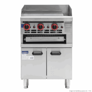 GGS-24 Gasmax Gas Griddle and Gas Toaster with Cabinet Natural and LPG