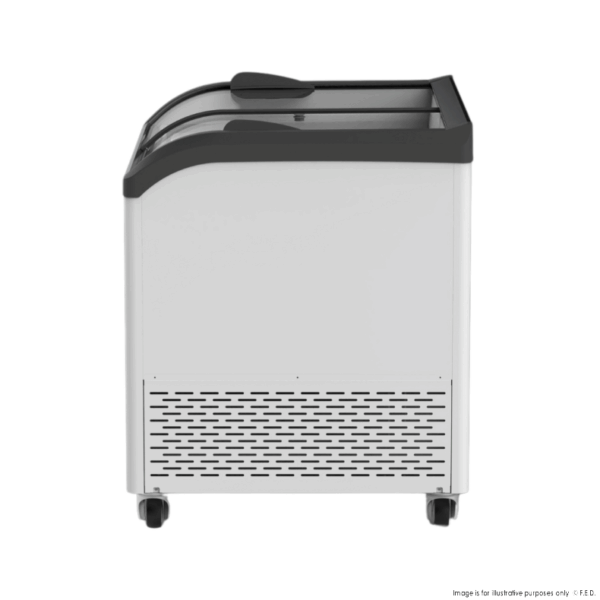 SD-306K F.E.D Thermaster Heavy Duty Supermarket Glass Sliding Lid Freezer - Image 4