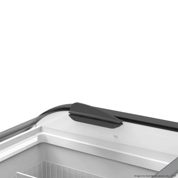SD-306K F.E.D Thermaster Heavy Duty Supermarket Glass Sliding Lid Freezer - Image 6