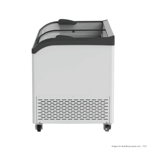 SD-506K F.E.D Thermaster Heavy Duty Supermarket Glass Sliding Lid Freezer - Image 3