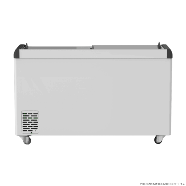 SD-506K F.E.D Thermaster Heavy Duty Supermarket Glass Sliding Lid Freezer - Image 2