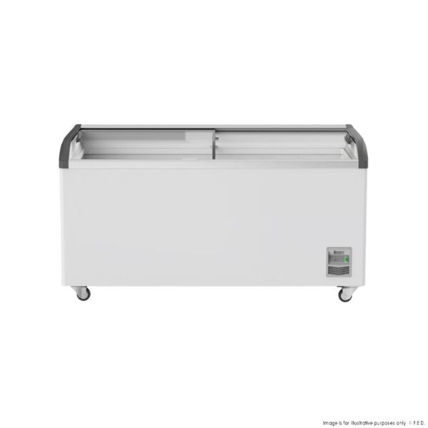 SD-576K F.E.D Thermaster Heavy Duty Supermarket Glass Sliding Lid Freezer - Image 4