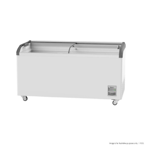 SD-576K F.E.D Thermaster Heavy Duty Supermarket Glass Sliding Lid Freezer - Image 3