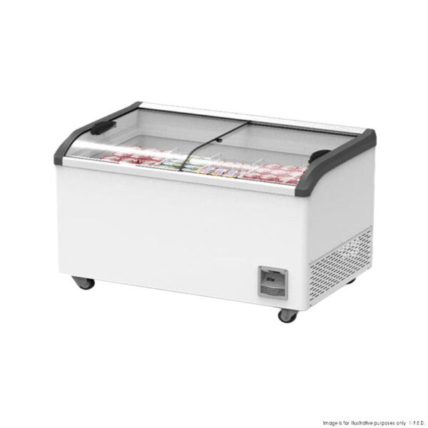 SD-576K F.E.D Thermaster Heavy Duty Supermarket Glass Sliding Lid Freezer - Image 9