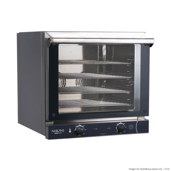 TDE-4C TECNODOM Nerone EKO 4x 435x350 Tray Convection Oven - Image 4