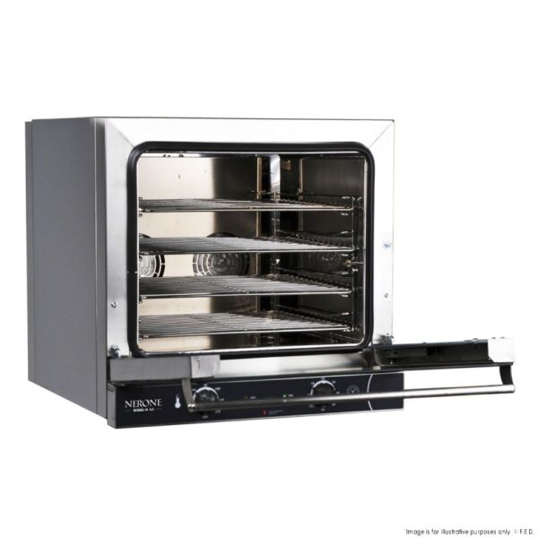 TDE-4C TECNODOM Nerone EKO 4x 435x350 Tray Convection Oven - Image 2