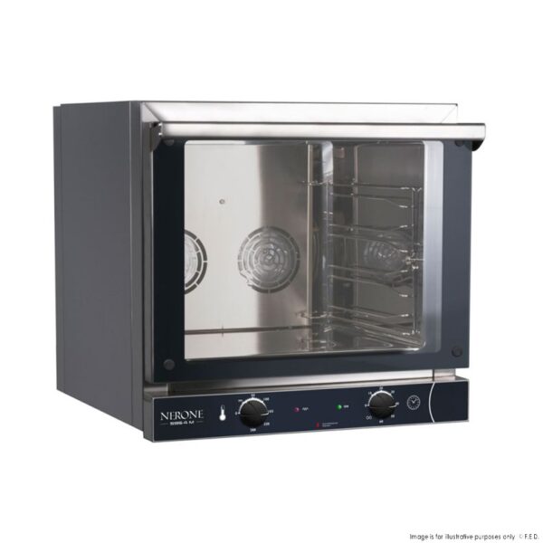 TDE-4C TECNODOM Nerone EKO 4x 435x350 Tray Convection Oven - Image 3