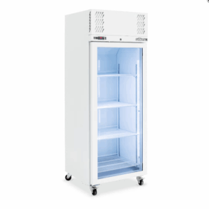 HP1GW Williams Pearl White 1 Glass Door Fridge , White
