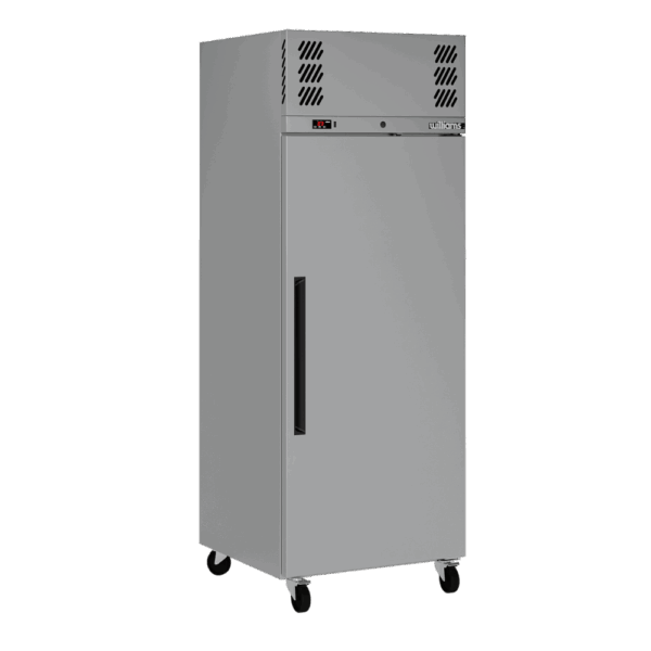 HP1SS Williams Pearl Stainless Steel Upright 1 Solid Door Fridge