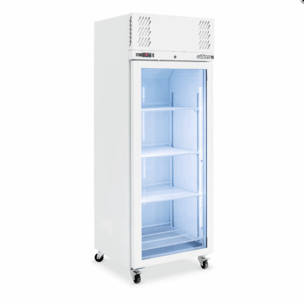 LP1GW Williams Pearl White 1 Glass Door Freezer