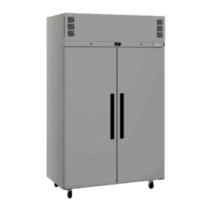 HP2SS Williams Pearl STAINLESS STEEL Upright Solid 2 Door FRIDGE