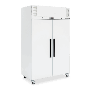 LP2SW Williams Pearl WHITE Upright Solid 2 Door FREEZER