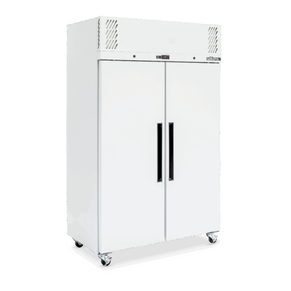 LP2SW Williams Pearl WHITE Upright Solid 2 Door FREEZER