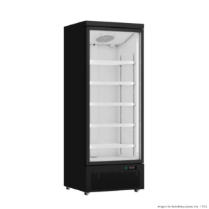 LG-600BGBM Thermaster Door Display Supermarket Fridge Black