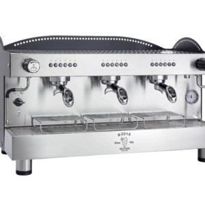 Bezzera 3L Black 3-Group Professional Espresso Machine BZB2016B3DE