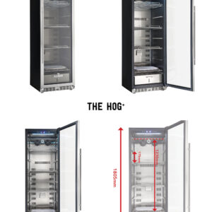 The Hog PLUS Cleaver Salumi/Charcuterie curing cabinets 