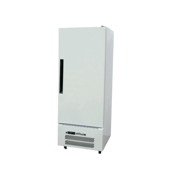 HQS1SWHC Williams Quartz Star Upright Solid Single Door FRIDGE - White