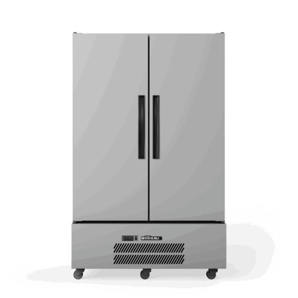 HQS2SSHC Williams Quartz Star Upright Solid 2 Door FRIDGE - STAINLESS STEEL