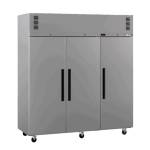 LP3SS Williams Pearl STAINLESS STEEL Upright Solid 3 Door FREEZER