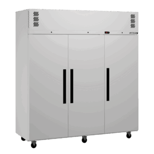 LP3SW Williams Pearl WHITE Upright Solid 3 Door FREEZER