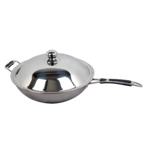 Benchstar ?? 360mm Wok with Lid for Induction Wok IW-WOKLID36
