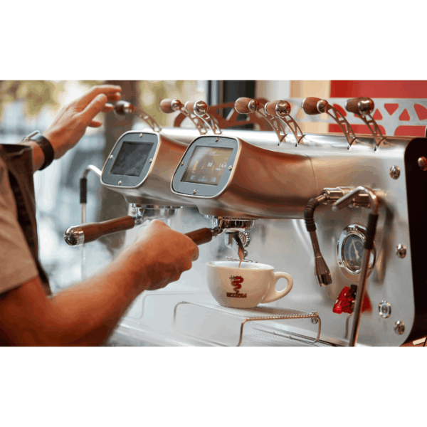 Bezzera VICTORIA White 3-Group Professional Espresso Machine - BZVICTORIA3W - Image 3