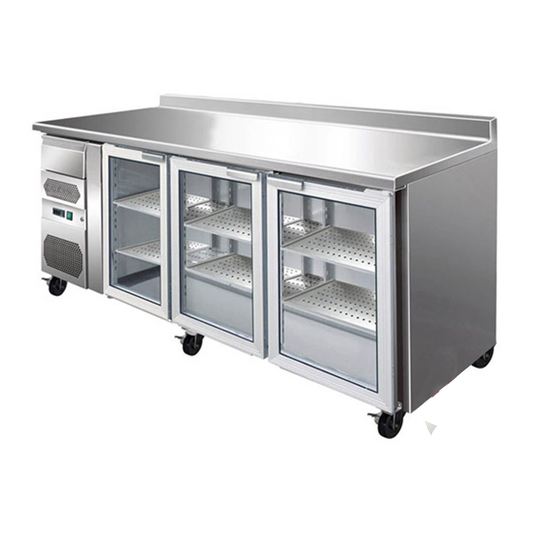 CM20G F.E.D Tropicalized 3 Door Bar Fridge