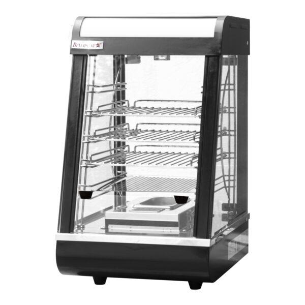 Benchstar All Stainless Steel Pie Warmer and Hot Food Display 40 Pies - PW-RT/380/TGE - Image 5