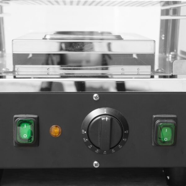 Benchstar All Stainless Steel Pie Warmer and Hot Food Display 40 Pies - PW-RT/380/TGE - Image 6
